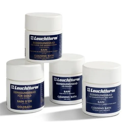 Münzreinigungsbad für Silbermünzen, 150 ml