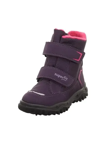 Superfit Mädchen HUSKY Schneestiefel - warm gefüttert und wasserdicht - Wanderschuhe mit Sympatex Membrane, herausnehmbarer Einlegesohle und kuscheligem Warmfutter für perfekten Halt und Komfort im Winter.