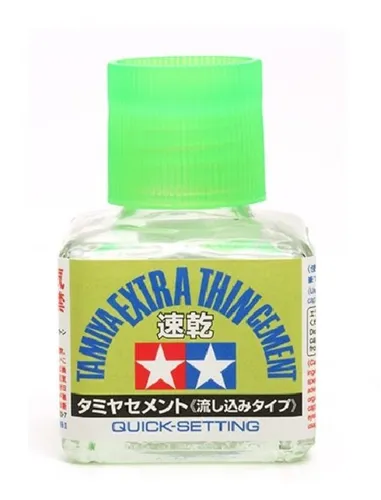 TAMIYA Extra Thin Cement Quick-Set Tamiya 4950344871827