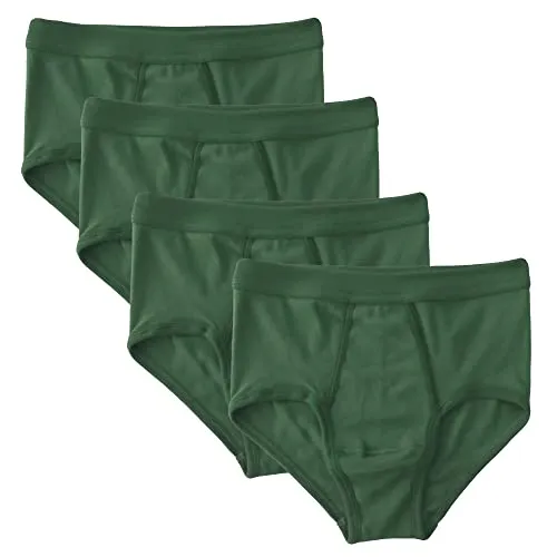 HERMKO 3240 Herren Slip 4er Pack mit Eingriff von HERMKO