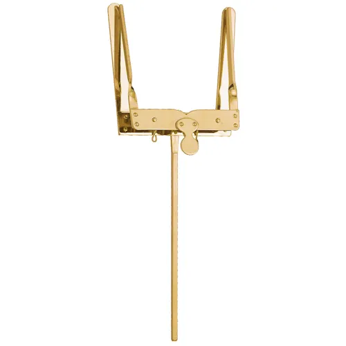 Stölzel Marschgabel Tuba 16 cm Messing eckig von Stölzel