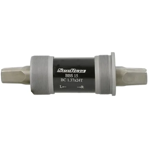 Sunrace - Boitier Pédalier Longueur 113 Bsc (1.37.24 F) - Gris