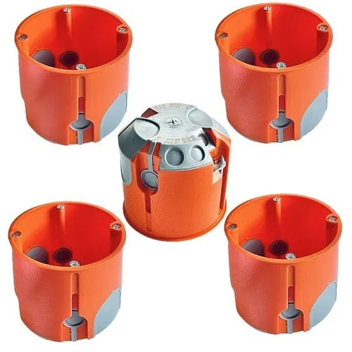 5x Hohlwanddose winddicht HT05 Ø68x61mm Hohraumdose Gerätedose luftdicht HWD UP