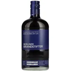 Berliner Brandstifter Dark Dry Gin - Exklusiver Gin mit 43,3% Vol., kräftigem Wacholdergeschmack und floralen Noten. Limitiert auf 9.999 handnummerierte Flaschen, perfekt für besondere Anlässe.