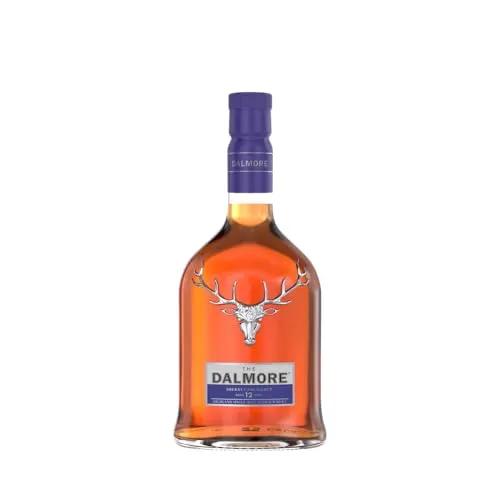 Dalmore 12 Jahre Sherry Cask Select - Hochwertiger Highland Single Malt Scotch Whisky, 12 Jahre gereift, mit einem einzigartigen Sherry-Finish für vollmundigen Genuss. Ideal für Whisky-Liebhaber!