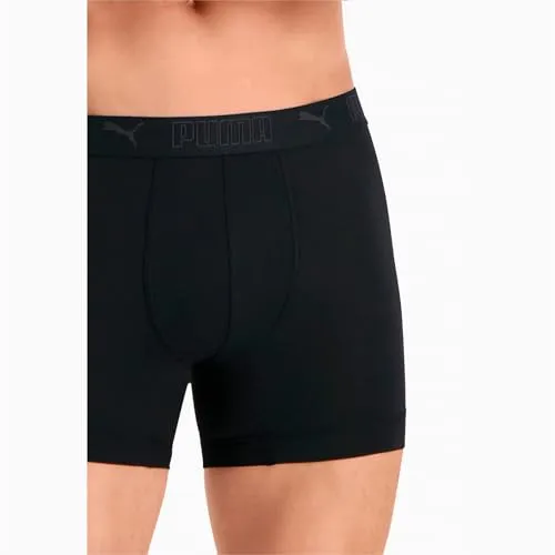 PUMA Herren Boxer Unterwäsche, Schwarz, S EU