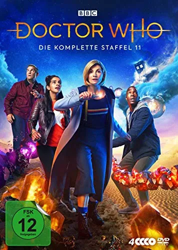 Doctor Who - Staffel 11 [4 DVDs] - Sci-Fi Serie mit spannenden Abenteuern, ideal für Fans und Neu-Entdecker, freigegeben ab 12 Jahren.