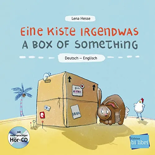 Eine Kiste Irgendwas (Deutsch-Englisch): Zweisprachiges Kinderbuch mit Audio-CD