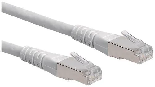 Roline 21.15.1310 RJ45 Patchkabel CAT 6 S/FTP 0.30 m Grau 1 St.