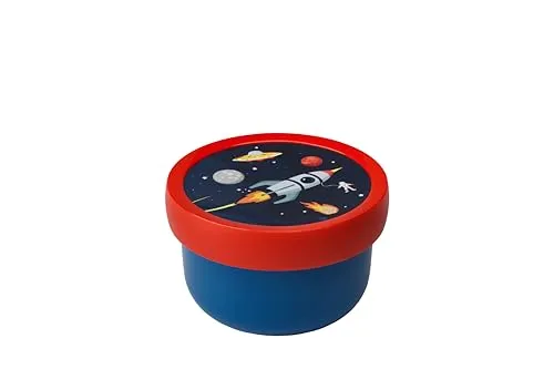 Mepal - Obstbox Campus - Snackbox für Kinder - Spülmaschinen- und mikrowellenfest - BPA-frei - 300 ml - Space