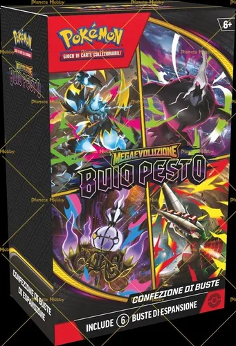 Pokemon Megaevolution: Buio Pesto Booster Bundle 6 Buste