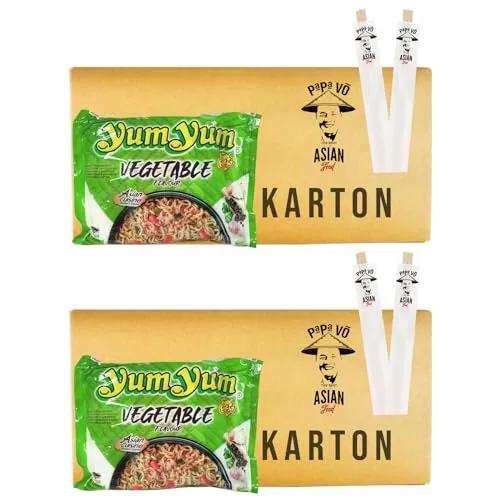 60er Pack (60x60g) Yum Yum Nudelsuppe Gemüse (Papa Vo®)