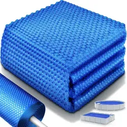 tillvex® Premium Pool Solarabdeckplane 400 µm 600x400 cm von tillvex