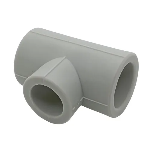 PPR Fittings: T-Stück reduziert 40*40*32 mm. Rohr Schweißtechnik PP-R.