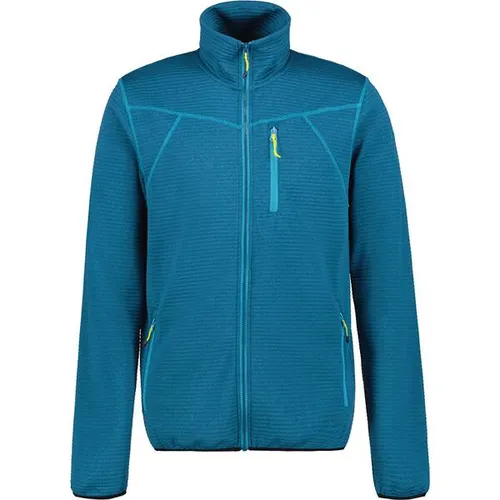 ICEPEAK Herren Unterjacke BERTHOLD - Wärme für Outdoor-Abenteuer - Wanderjacke mit geriffelter 3D-Oberfläche, bietet extra Wärme und hat gesicherte Reißverschlusstaschen für sichere Aufbewahrung.