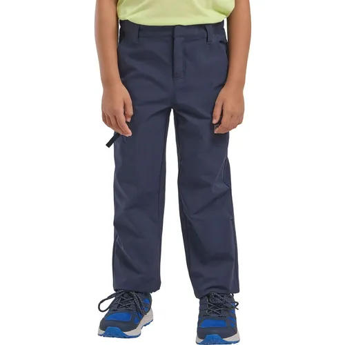 Jack Wolfskin TURBULENCE PANTS K blau 164 - Atmungsaktive Wanderhose - Wanderhosen aus 100% Polyester, atmungsaktiv, wasser- und windabweisend, ideal für Outdoor-Abenteuer. Größe 164 in Nachtblau.