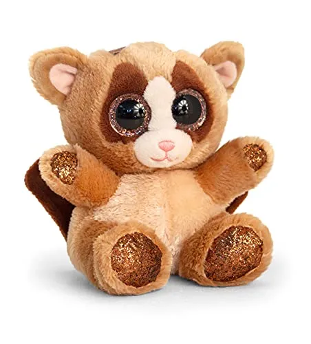 Keel Toys SF6643 Animotsu-Sugar Gleiter - 15 cm, lustiges Sammlerstück mit über 40 Designs, superweiche Stoffe und handwaschbar