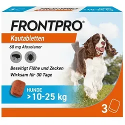 FRONTPRO Kautabletten für Hunde 10-25 kg