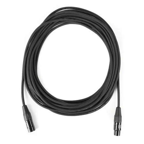 lightmaXX DMX 3-Pol Kabel 'Ultra' 10m Schwarz