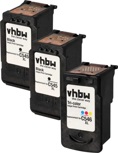 vhbw Tintenpatrone (passend für Canon Pixma TS304, TS305, TS3150, TS3151, TS3152, TS3350, TS3351 Drucker & Kopierer Tintenstrahldrucker)