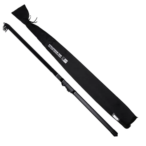 Zite Fishing Stellfischrute 7,50 m | Teleskoprute für Zander & Hecht - Teleskoprute mit 7,50 m Länge und 50–160 g Wurfgewicht, ideal für das gezielte Angeln an schwer zugänglichen Spots – inklusive hochwertigem Edelstahl-Rollensitz und praktischer Transportlänge von nur 137 cm.