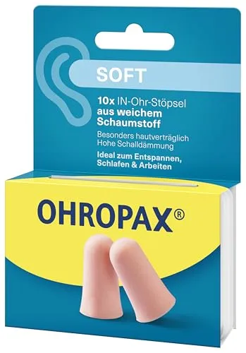 OHROPAX soft Schaumstoff-Stöpsel 10 St