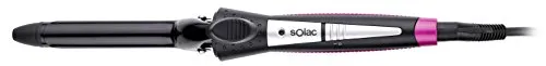 Solac md7410 Curl (Lisse Expert – Lockenstab Keramik Beschichtung, Temperatur Maxima 180, Spitze Griff Frio), Schwarz und Pink