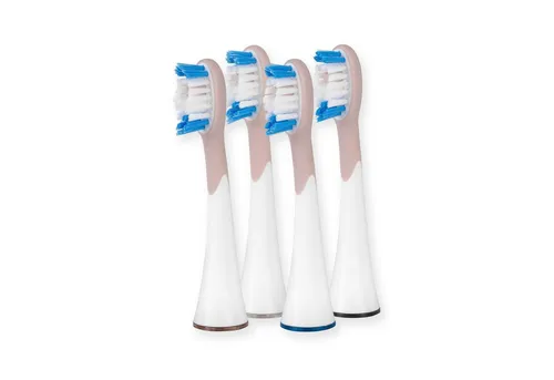 Silk'n Aufsteckbürsten SSR4PEUP001, Weiche Dupont-Borsten, Mit Farbringen zur Unterscheidung