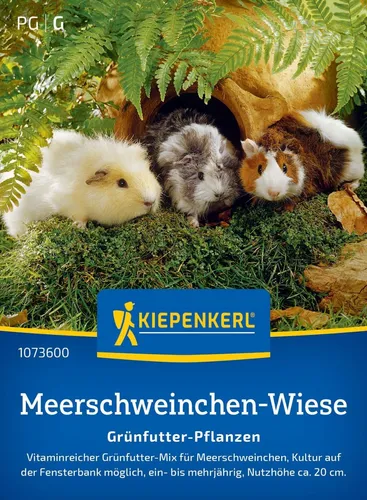 Meerschweinchen-Wiese Grünfuttermischung ganzjährig  Samen , Futter,  Haustiere