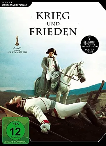 Krieg und Frieden (Special Edition) [4 DVDs] - Episches Filmwerk, bewertet ab 12 Jahren, ideal für Liebhaber klassischer Literaturverfilmungen.