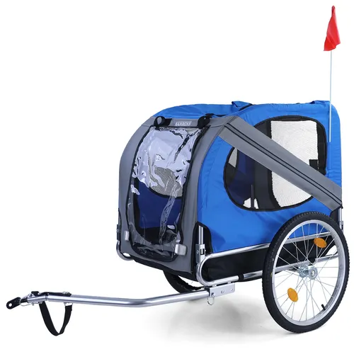 Fahrradanhänger für Hunde bis 40Kg