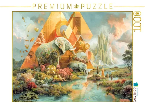 CALVENDO Puzzle Seltsame Tiere 1000 Teile – Kreatives Puzzle für Entspannung
