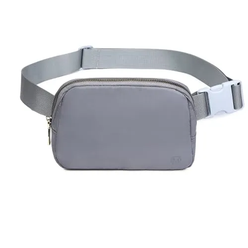 MISS LULU Bauchtasche Gürteltasche Hüfttasche Umhängetasche Damen Handytasche Sport wasserdichte mit Laufgürtel & Reißverschluss Leicht geeignet für Laufen Reisen Outdoor