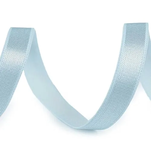 Meterware Satin-Gummiband BH-Trägerband ab 1m x 10mm Wäschegummi Seidenglanz