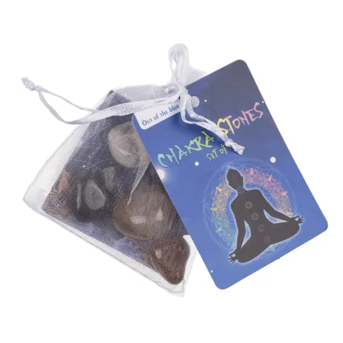 Chakra Steine im 7er Set im Organza-Säckchen von Out of the blue