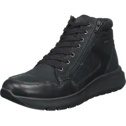 Ara Arizona Herren-Stiefel, schwarz (Blackblue), Gr. 44 - Hochwertige Herren-Stiefel mit Leder-Obermaterial, bequemer Blockabsatz und strapazierfähiger Polyurethan-Sohle für optimalen Komfort.