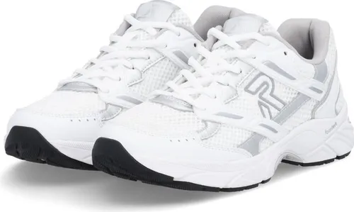 Rieker Damen-Sneaker Weiß-Silber – EU Größe 44 - Sportlicher Rieker Sneaker für Damen in Weißgrau. Leichte EVA-Laufsohle und atmungsaktives Obermaterial sorgen für hohen Tragekomfort. Ideal für den Alltag mit gepolstertem Einstieg und herausnehmbarem Fußbett.