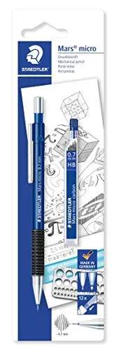 STAEDTLER 7757BK25DA - Druckbleistift + Minen 0,7 Blister