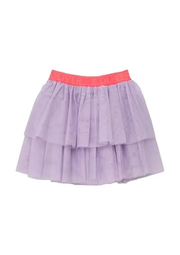 s.Oliver Junior Stufenrock mit Mesh in lila von s.Oliver