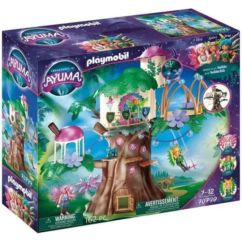 PLAYMOBIL 70799 Gemeinschaftsbaum - Konstruktionsspielzeug Komplette Sets & Packs, kreatives Spielset für fantasievolles Spielen mit vielen Figuren und Zubehör, ideal für Kinder ab 3 Jahren.