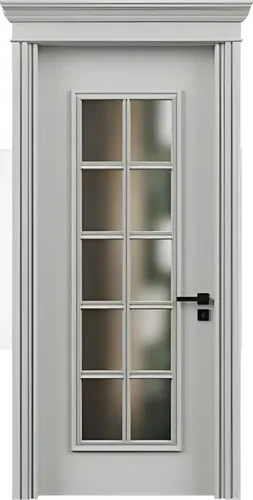 Designer Innentür MCK-512 - Hochwertige Sicherheitstür für moderne Wohnungen - Elegante Innentür mit Milchglas-Elementen, ideal für Wohnräume. Maße: 90 x 190 cm, aus hochwertigem Holz, mit 2 Jahren Herstellergarantie. Perfekt für stilvolle Innenräume.