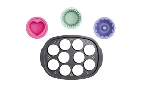 Wundermix Dampfgaraufsatz für MC Smart, MC Connect, MC Trend - Backe mühelos mit dem Dampfgaraufsatz! In nur 20 Minuten zauberst Du saftige Muffins im Wasserdampf – ganz ohne Backofen. Ideal für kreative Backideen und gleichmäßige Ergebnisse.