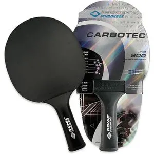 Schildkröt Tischtennisschläger CarboTec 900, konkav - Tischtennisschläger mit innovativer Carbon-Technologie für maximale Stabilität und ein einzigartiges Spielgefühl. Ideal für ambitionierte Freizeit- und Clubspieler.