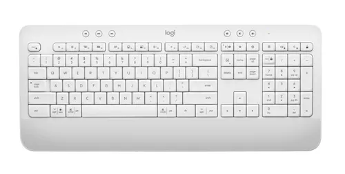 Logitech Signature K650 - Kabellose Komfort-Tastatur mit Handballenauflage - Tastatur für ganztägigen Komfort: Soft-Touch-Oberfläche und Handballenauflage für ein angenehmes Tippgefühl. Kompatibel mit Windows, Mac und mehr, plus bis zu 36 Monate Batterielaufzeit.
