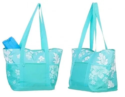 Rungassi XL Kühltasche Isoliertasche Thermotasche Picknicktasche 50cm 25 Liter (Türkis)