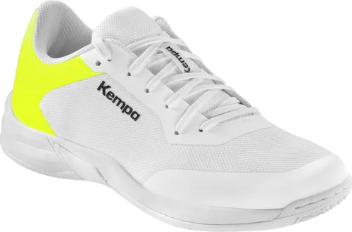 Kempa Kourtfly Three W Electrify Handballschuh 39 EU - Herren-Sportschuhe, Größe 39, ideal für Handballspieler mit optimaler Dämpfung und hervorragendem Grip für maximale Leistung auf dem Feld.