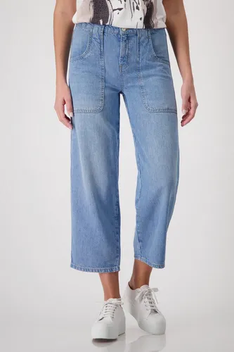 Monari 2-in-1-Hose - Hosen aus 100% Lyocell, bequeme ⅞-Länge mit praktischen Seitentaschen und Gesäßtaschen, ideal für vielseitige Outfits.