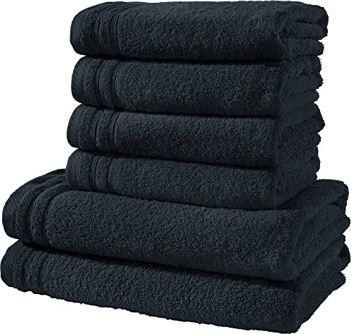 Handtücher Schwarz von Erwin Müller