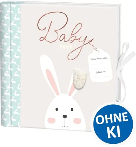 Das besondere Babyalbum - Eintragbuch zur Geburt oder Taufe - Alben für unvergessliche Momente, personalisierbar und ideal für die ersten Erinnerungen Ihres Babys.