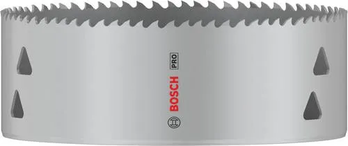 Bosch PRO Multi Material Lochsäge 140 mm - Lochsäge für Weichholz und Trockenbau mit 2x längerer Lebensdauer dank 8 % Kobalt, ideal für Elektriker und Installateure.